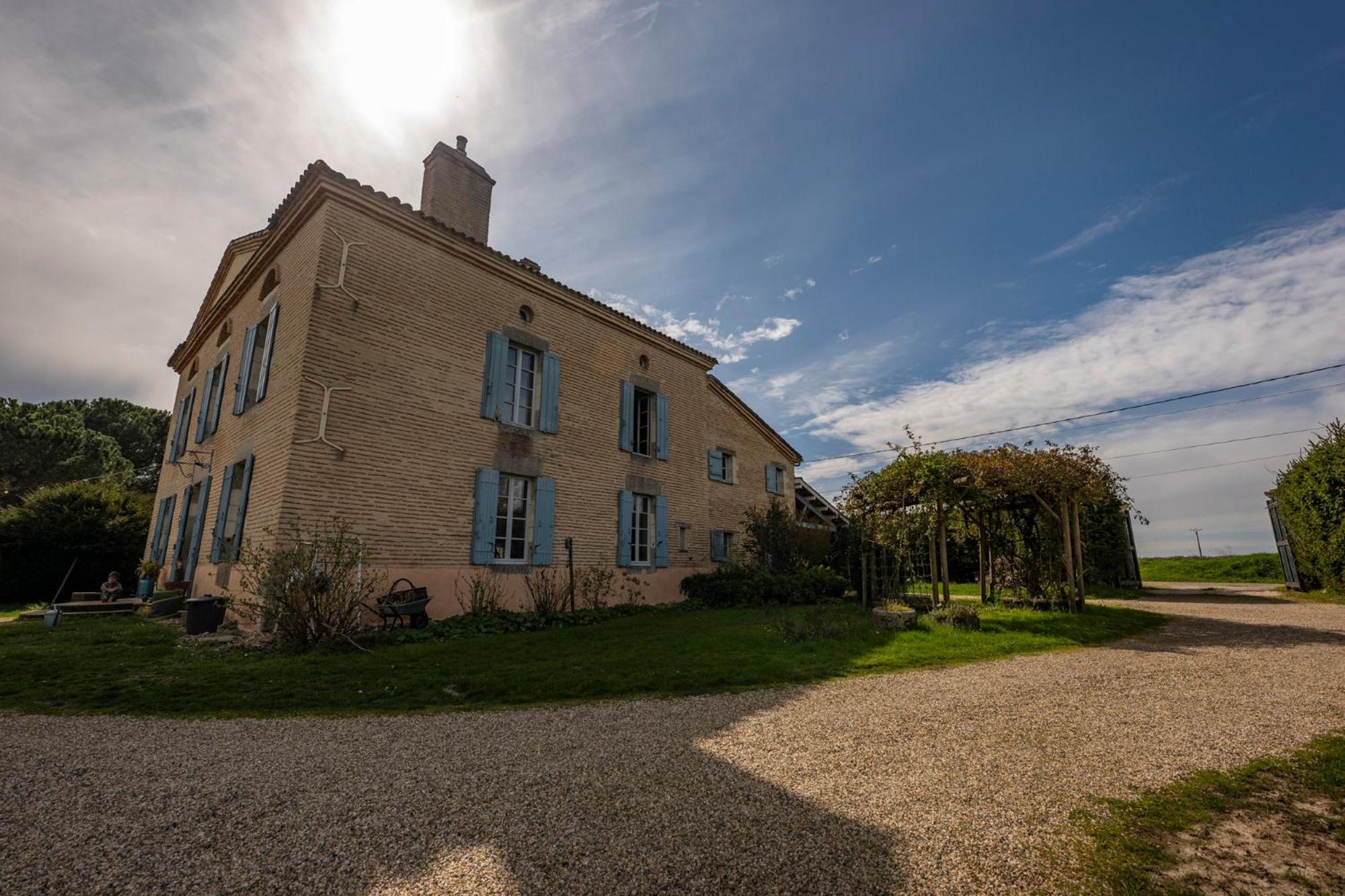 La Maison De L'Ecolieu Du Turc - Piscine Partagee Le Mas-d'Agenais ภายนอก รูปภาพ